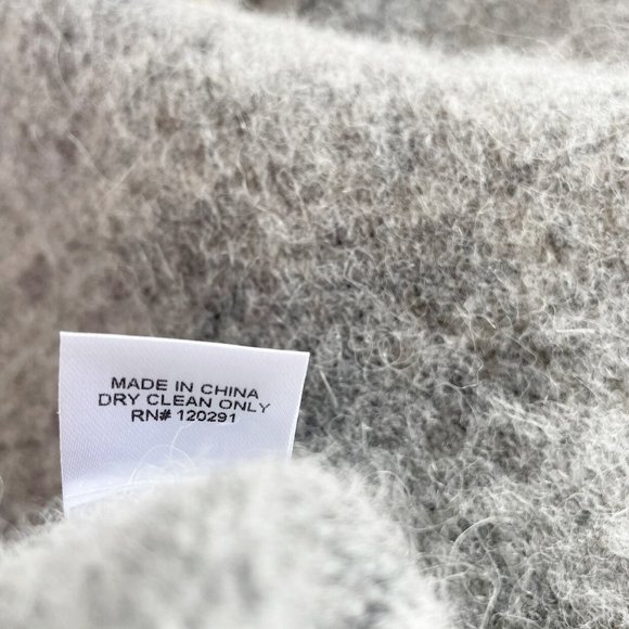 • Michelle Mason Alpaca Merino Wool Zip Sweater • - Picture 11 of 14